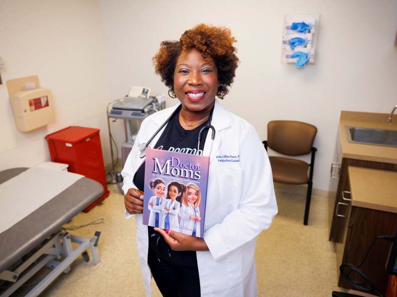 In the book she co-wrote, says Dr. Ardarian Pierre,  an assistant professor of family medicine-geriatrics at the University of Mississippi Medical Center, 